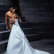 Impression Bridal, fashion photo, naked man, CFNM