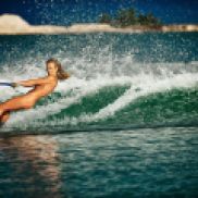 wakeboarder, naked