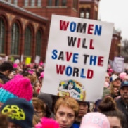 women will save the world, women's march